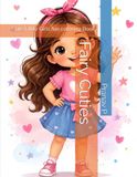 Fairy Cuties: Cute Little Girls fun coloring Book