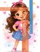 Fairy Cuties: Cute Little Girls fun coloring Book