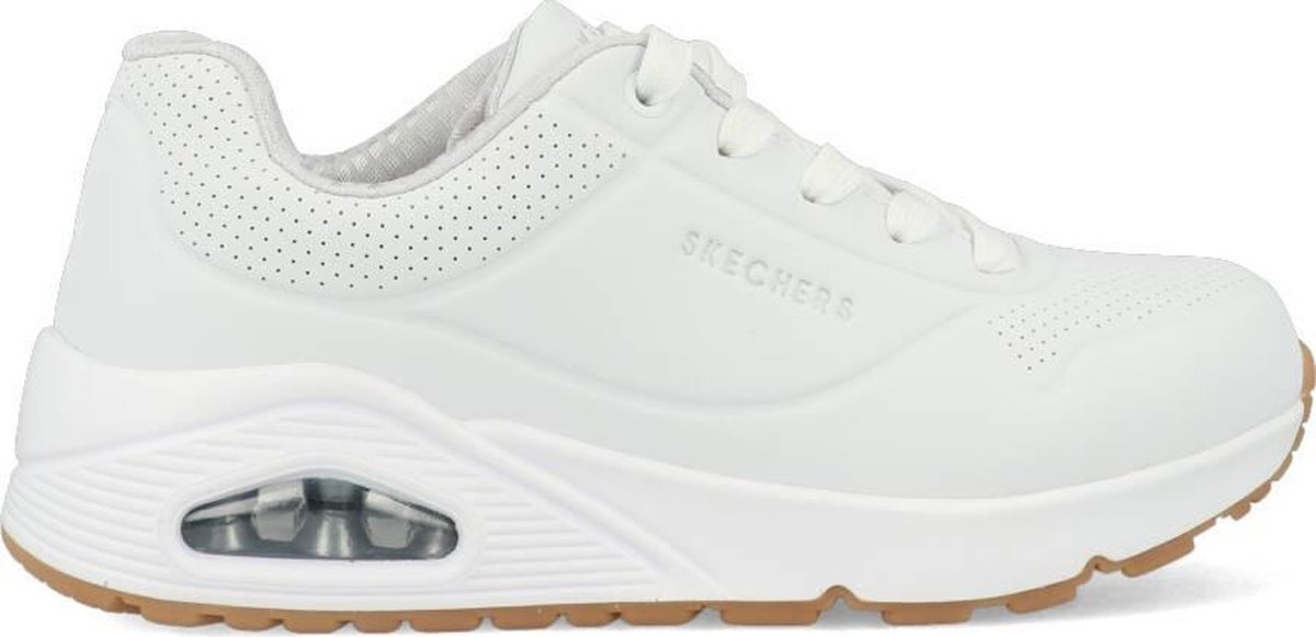 SKECHERS Uno-Stand On Air Jongens Sneakers - White - Maat 34