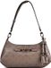 GUESS Carmella Hobo Sac bandoulière Taupe Logo