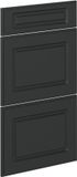Vicco R-Line Keukenfront – 39.6 x 70.4 cm meubelfront voor de onderkast met lades Antraciet landhuis