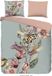 Good Morning Dekbedovertrek Bloemen en Vlinders - 2 persoons - 200x200/220 cm - Multi - 100% Katoen Renforcé