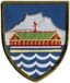 Patchion: Wapen van Nuuk - de hoofdstad van Groenland - Met strijkfolie/warmtefolie - Geborduurd embleem/badge/wapen