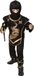 Fyasa Haza-Witbaard Ninja Kostuum Zwart Kinderen Polyester 110/122