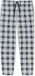 Schiesser Lange broek - Mix + Relax - Heren Pyjamabroek - Blauw - Gestipt - Katoen - Maat XL