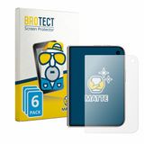 BROTECT Screenprotector voor Apple iPhone Duo - Folie Beschermfolie Mat 6 Stuks