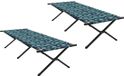 vidaXL Opvouwbaar Campingbed Bossen 210 x 80 x 46 cm Oxford stof