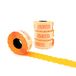 26 Orange Fluo 26 x 12 etikettenbox 36 rollen verwijderbaar