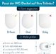 Merkloos / Sans marque Wan GmbH Duroplast Toilet Seat with Quick Release - White