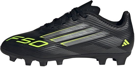 adidas Performance F50 Club Stevige/Multi-Ground Voetbalschoenen Kids - Zwart - Maat 38 2/3