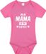 Bellatio Decorations Shoppartners Bv Mijn mama is de liefste tekst baby rompertje roze meisjes - Kraamcadeau - Babykleding 68
