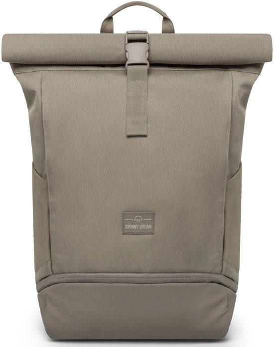 Johnny Urban Rolltop Rugzak Heren & Dames Grijs - Allen Large