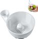 Fruitwaskom - Slacentrifuges - Fruit Cleaner Spinner - Blanc