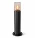 HOFTRONIC Blaze LED Sokkellamp buiten zwart - 45 cm - Padverlichting - E27 Fitting - Max. 15W - IP54 - Tuinlantaarn