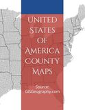 United States of America County Maps