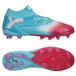 PUMA Future 8 Ultimate Ag Re-charge - Bleu/blanc/rose - Herbe Synthétique (Ag), pointure 44