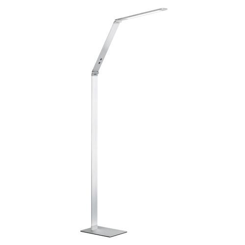 Fischer & Honsel vloerlamp LED Geri aluminium 11W