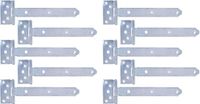 Alberts Kruishanger | met geperste pin | gegalvaniseerd, dikke beschermlaag | scharnier 242 x 34 mm | scharnier 90 x 45 mm | set van 10