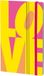 Stifflexible Notitieboek Fluo Love A5 Geel