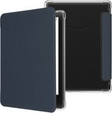 kwmobile Ereader hoesje geschikt voor Amazon Kindle Paperwhite (2024)/Colorsoft hoes - Donkerblauw