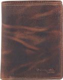 Greenland Nature Montana portemonnee leer 9,5 cm - Mannen - Bruin