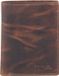 Greenland Nature Montana portemonnee leer 9,5 cm - Mannen - Bruin
