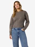 Noisy may Trui Nmsloan L/s O-neck Knit Noos 27037944 Morel Dames Maat - XL