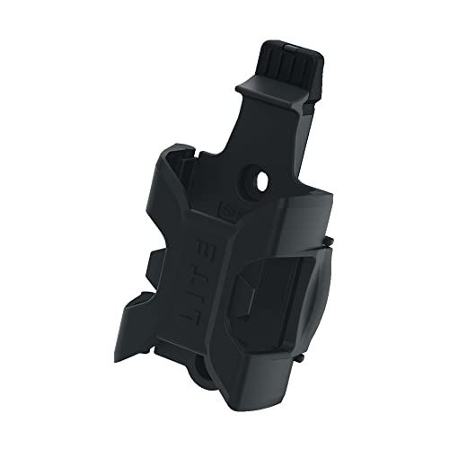 Abus Sh 6055, Unisex fietsslotsteun voor volwassenen, zwart, uniek