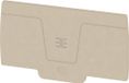 Weidmüller AEP AP21 - Plaque d'extrémité - 20 pc(s) - Wemid - Beige - V0 - 2,35 mm