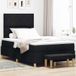 Prolenta Maison Exclusive - Boxspringbed met hoofdeinde, zwart, 190 x 120 cm, gestoffeerd