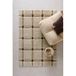 NOUS Living vloerkleed zand/donkerbruin (230x160 cm)