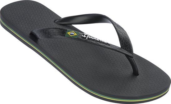 Ipanema Classic Brasil Slippers Heren - Black - Maat 47/48