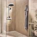 Hansgrohe Rainfinity showerpipe 360 1jet met showertablet 350 mat zwart 26853670