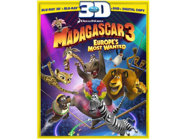 UNIVERSAL PICTURES VIDEO Madagascar 3 3d blu-ray (3D)