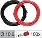 Quadrios 25CW132 Enkele ader LiFY 10 mm² Rood, Zwart 1 set(s)