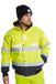 Portwest G465 Glowtex Jack 8 Zakken Getapete Naden Waterdicht Vlekbestendig | Geel/Marineblauw, 2XL, EN ISO 20471 Klasse 3, EN 342, EN 343, "Bont" Voering en "Bont" Kraag, Lange Mouw, 100% Polyester