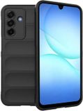 Techsuit Hoesje geschikt voor Samsung Galaxy A17 - Magic Shield Silicone Back Cover - Zwart