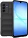 Techsuit Hoesje geschikt voor Samsung Galaxy A17 - Magic Shield Silicone Back Cover - Zwart