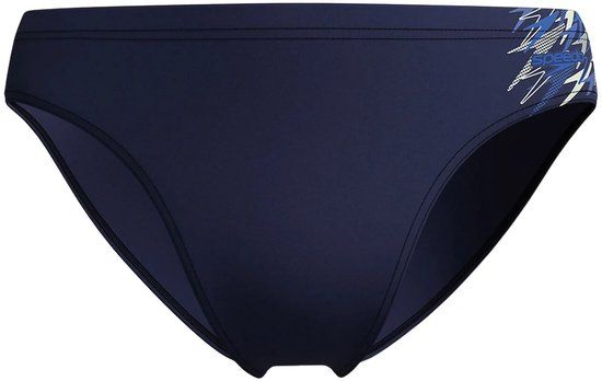 Speedo Medley Logo Brief 7cm Heren Zwembroek Kort Donkerblauw