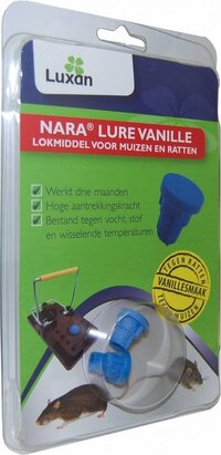 Luxan Nara Lure lokmiddel voor muizen en ratten - 2 stuks