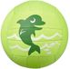 Beco Neopreen Strandbal Zeedieren Ø 21 Cm Groen
