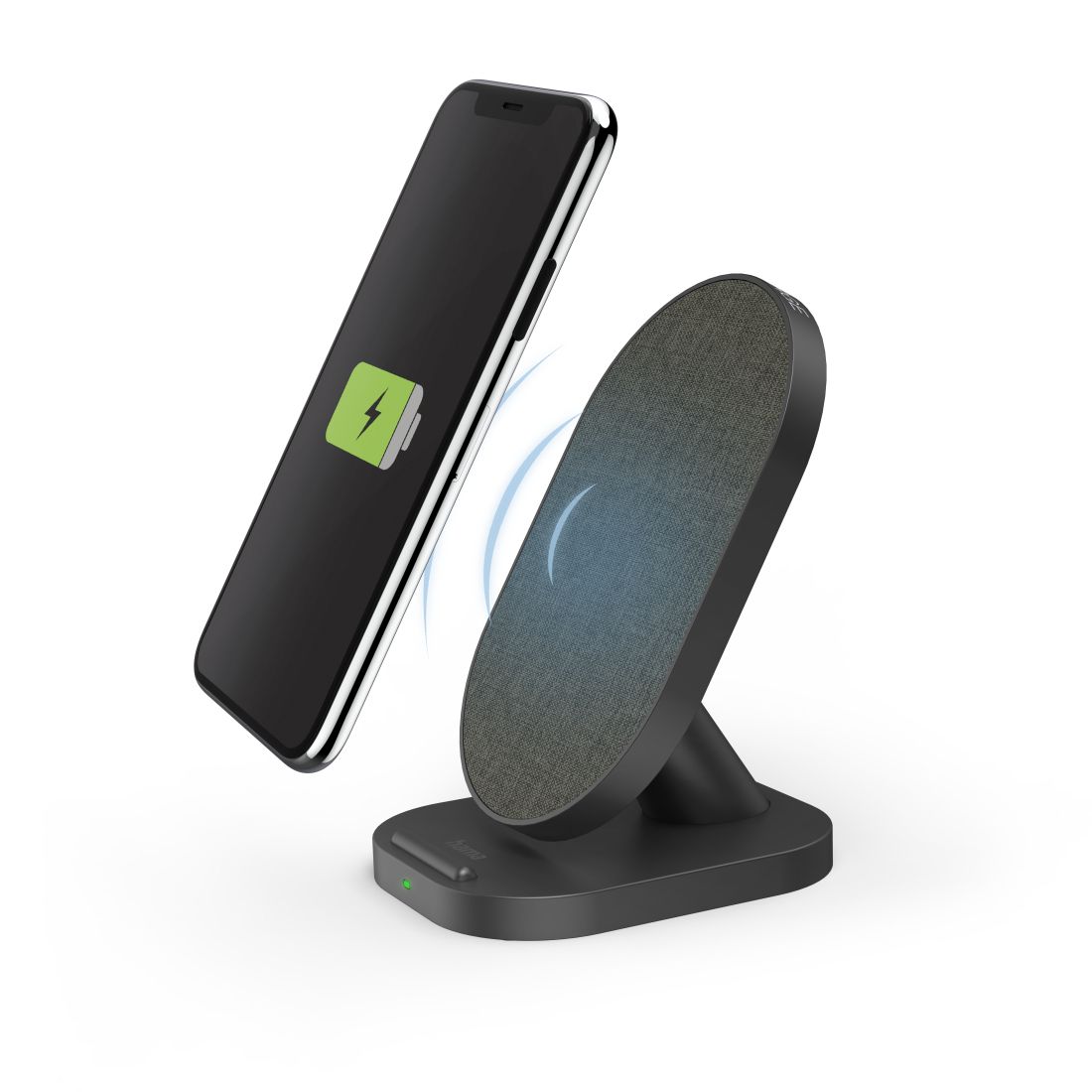 Hama QI-FC15S-Fab - Draadloze oplader - 10W - Zwart