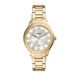 Fossil Gilmore Montre pour Femme, Mouvement à Quartz Trois Aiguilles Date avec bracelet en acier inoxydable ou en cuir