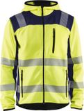 Blaklader Gebreid vest met capuchon High Vis 4923-2120 - High Vis Geel/Marineblauw - 4XL