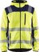 Blaklader Gebreid vest met capuchon High Vis 4923-2120 - High Vis Geel/Marineblauw - 4XL