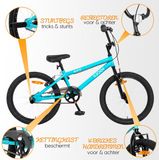 SJOEF BMX Jongensfiets 20 inch Blauw