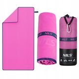 NILS Microvezel Strandlaken 200x90 cm - Roze