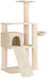 vidaXL Arbre à chat Crème 173 cm