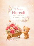 Momenti Floreali: Libro da Colorare per Bambini dai 2-4 anni