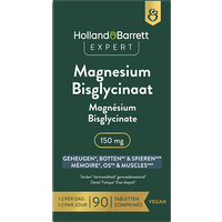 Holland & Barrett Expert Magnesium Bisglycinaat 150mg - 90 tabletten